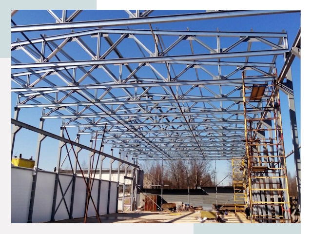 Строительство цехов в Дмитров от 643 руб. под ключ