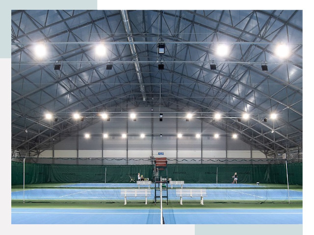 Строительство теннисных кортов в Дмитров от 643 руб.