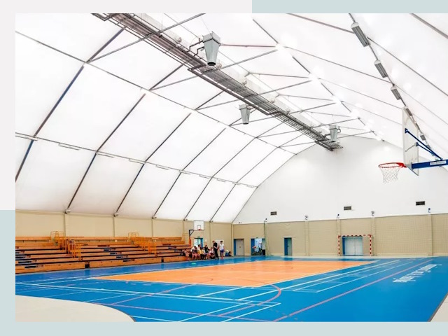 Строительство спортивных залов в Дмитрах