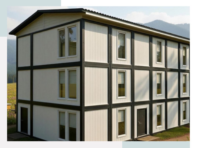 Модульные общежития в Дмитрах