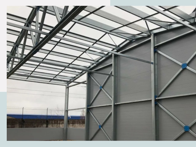 Каркасные ангары от СтальСтрой-Дмв по цене от 643 руб.