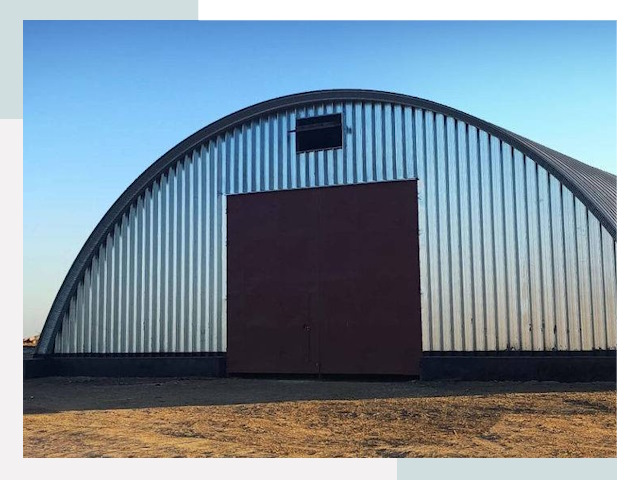 Арочные ангары в Дмитрах