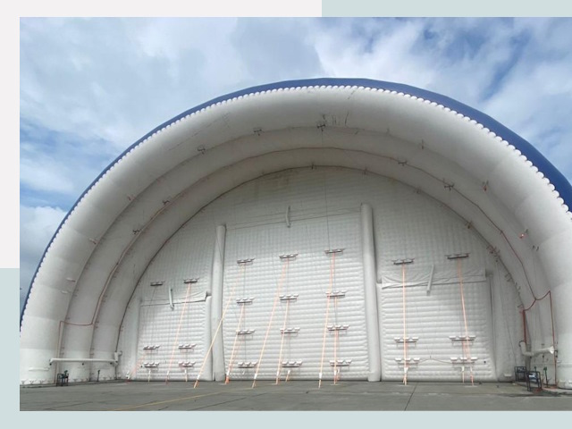 Пневмокаркасные ангары от СтальСтрой-Дмв по цене от 643 руб.