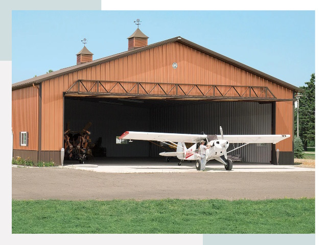 Ангары для самолетов в Дмитрах