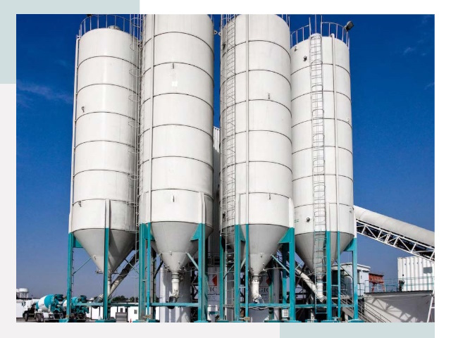 Строительство цементных силосов в Дмитрах