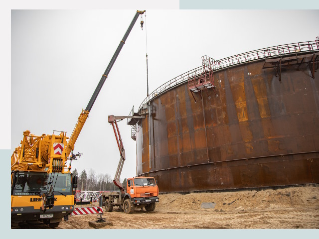 Монтаж резервуаров в Дмитрах от 643 руб. за м³