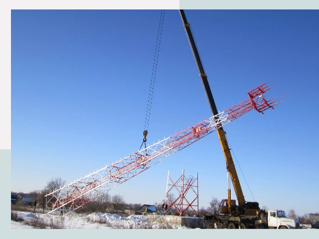 Строительство башен связи в Дмитрах от 643 руб.