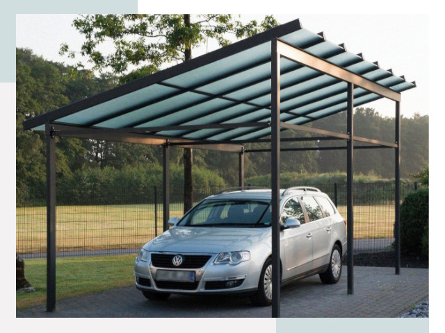 Навесы для автомобилей в Дмитрах