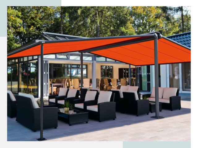 Навесы для кафе и ресторанов в Дмитрах