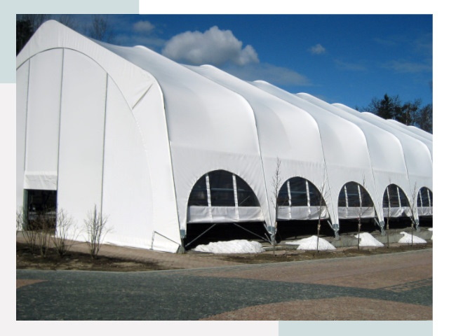 Каркасно-тентовые сооружения в Дмитрах
