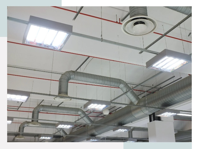 Вентиляция ангаров в Дмитрах