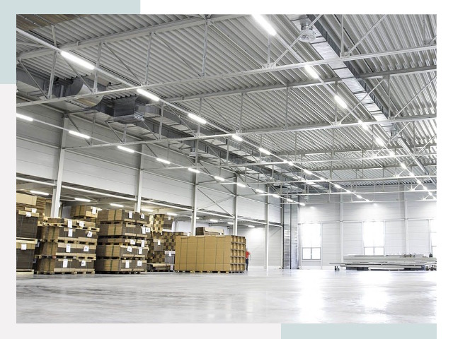 Освещение ангаров в Дмитрах