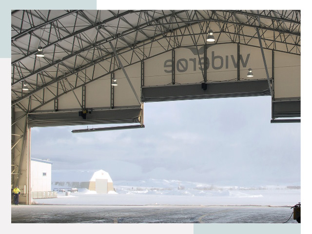 Ворота для ангаров в Дмитрах