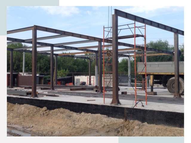 Фундамент для ангаров в Дмитрах