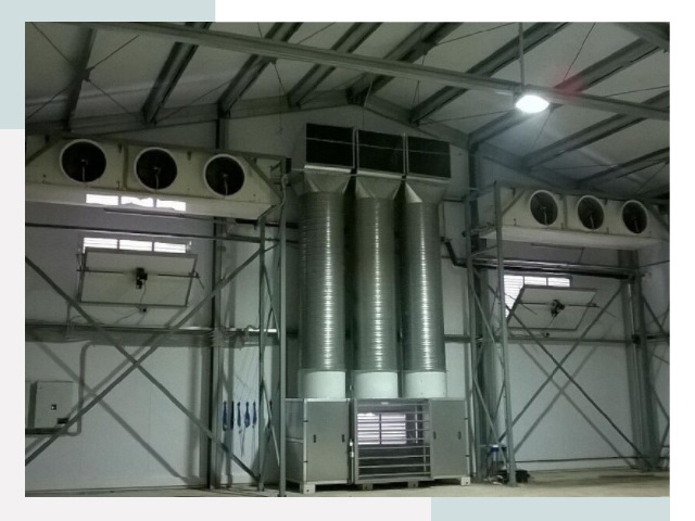 Инженерные системы для ангаров в Дмитрах