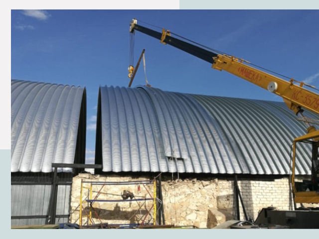 Реконструкция ангаров в Дмитрах от 643 руб.