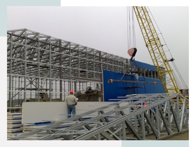 Монтаж ангаров в Дмитрах