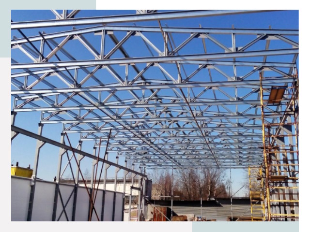 Металлокаркасы для складов в Дмитрах