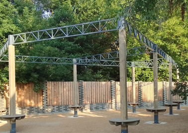 Терраса из металлоконструкций под ключ, проектирование, изготовление и монтаж от СтальСтрой-Дмв